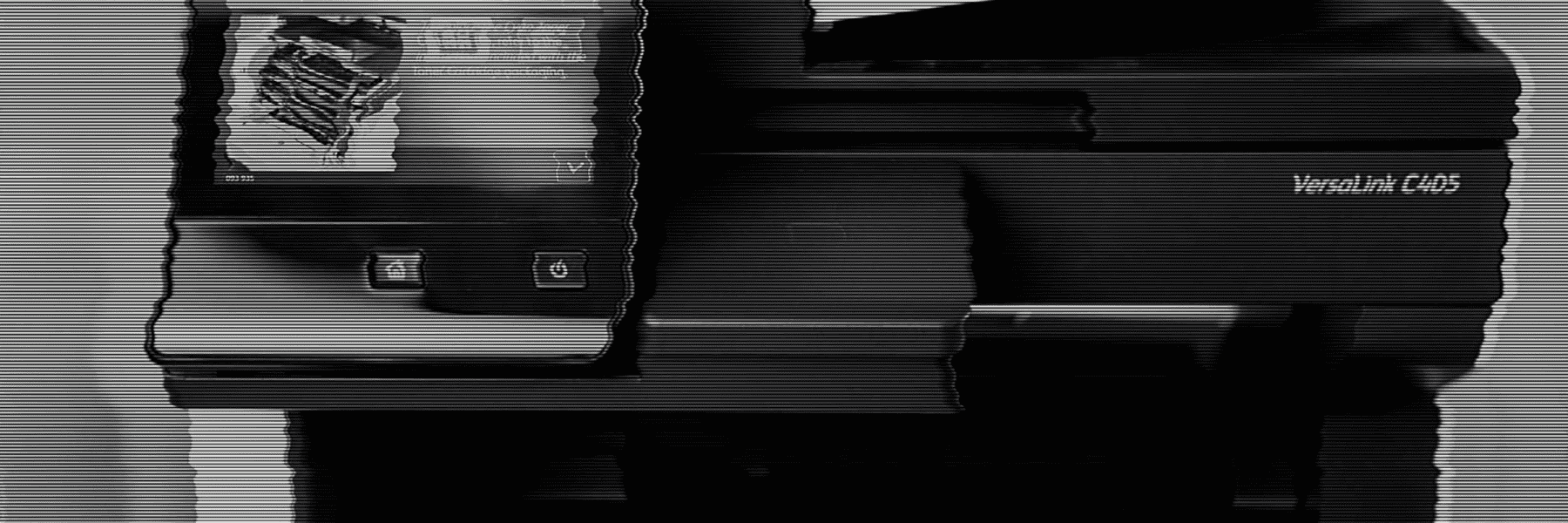 A Blurry Xerox printer