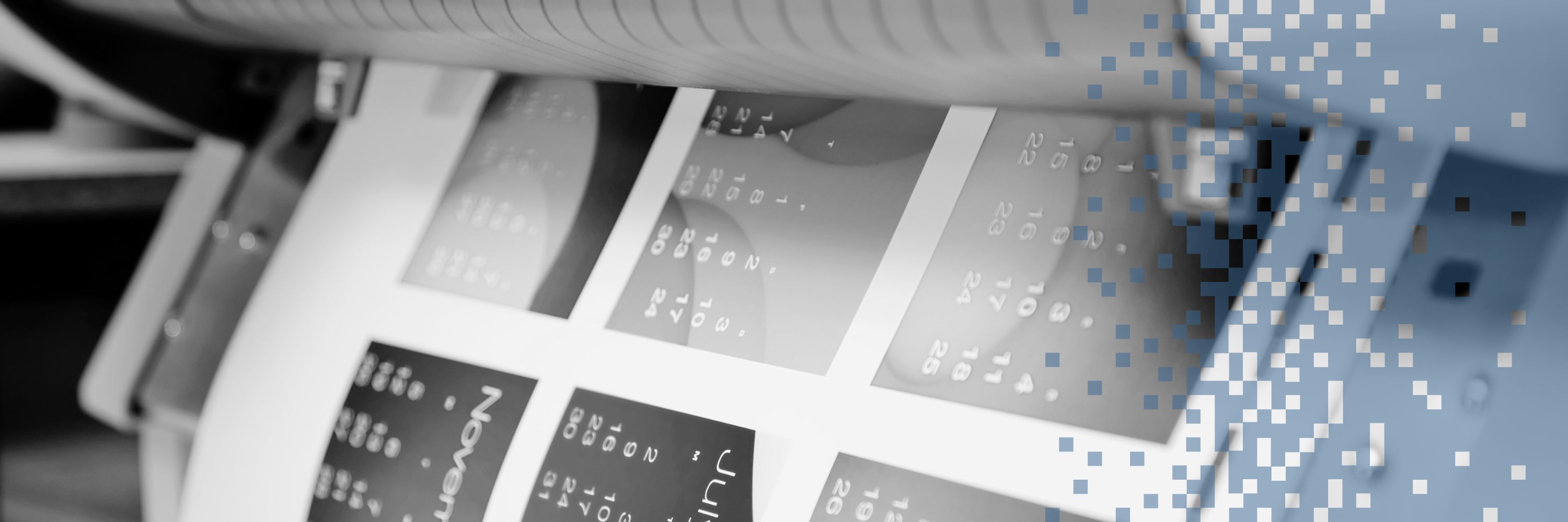 A closeup of a document coming out of a printer