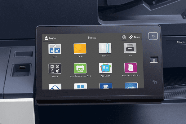 copier interface