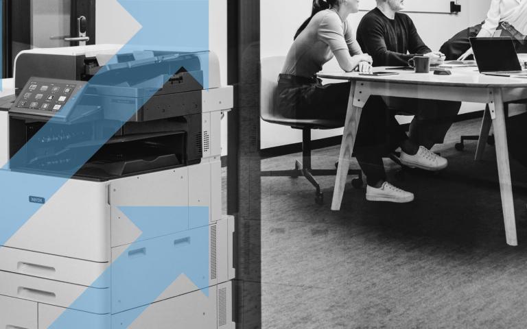  A workgroup near a Xerox AltaLink C8200 &amp;amp; B8200 Series printer