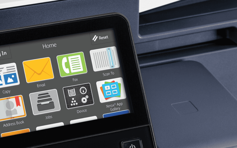 Xerox VersaLink B605 User Interface