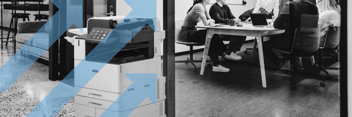  A workgroup near a Xerox AltaLink C8200 &amp;amp; B8200 Series printer