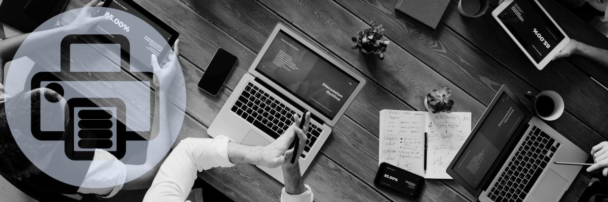 People working in business