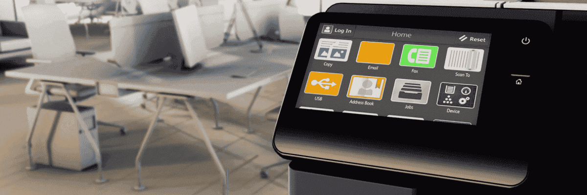 The Xerox VersaLink B610 user interface