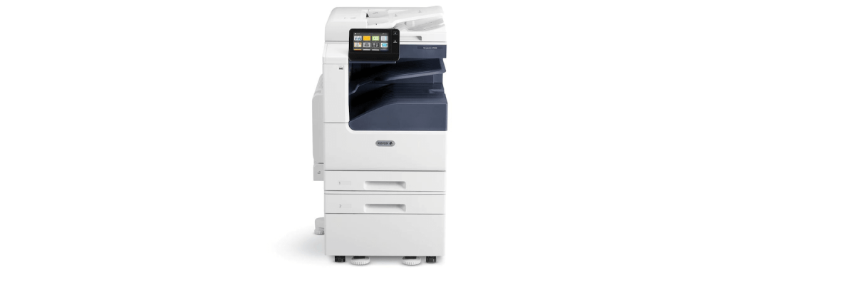 A front view of the Xerox VersaLink C7030