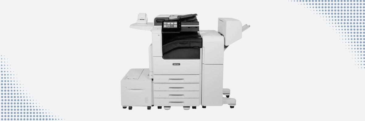 Xerox VersaLink B7100 Series printer with finishing options