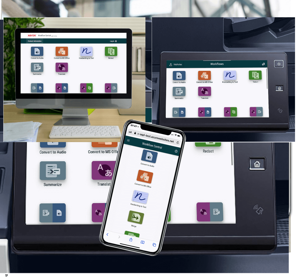 Xerox Workflow Central